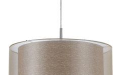 Fabric Drum Shade Chandeliers