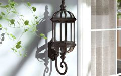 20 Best Collection of Powell Beveled Glass Outdoor Wall Lanterns