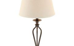 20 Inspirations Living Room Table Lamps at Home Depot