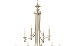 20 Inspirations Ornament Aged Silver Chandeliers