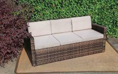 Silloth Patio Sofas with Cushions