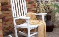 The 20 Best Collection of Rocking Chairs for Outdoors