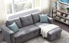 Live It Cozy Sectional Sofa Beds with Storage