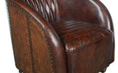Top 20 of Sheldon Tufted Top Grain Leather Club Chairs