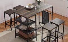 The 15 Best Collection of 5-piece Cafe Dining Sets