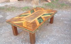 2024 Latest Smoked Barnwood Cocktail Tables