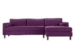 20 Best Collection of Somerset Velvet Mid-century Modern Right Sectional Sofas