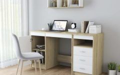 Sonoma Oak 2-tone Writing Desks