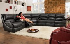Sectional Sofas with Cup Holders
