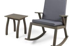 15 Ideas of Dark Wood Outdoor Chairs