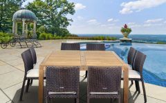 15 Best Gray Wicker Extendable Patio Dining Sets