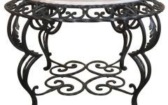 20 Collection of Round Iron Coffee Tables