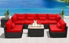 Top 15 of Red Loveseat Outdoor Conversation Sets