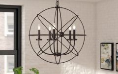 20 Best Collection of Waldron 5-light Globe Chandeliers