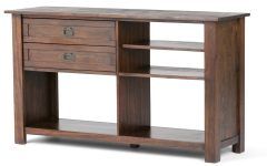 15 Best Distressed Brown Wood 2-tier Desks