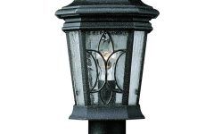 20 Collection of Outdoor Lanterns on Post