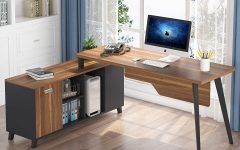 2024 Popular Executive Desks with Dual Storage
