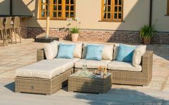 15 Best Collection of Fabric Outdoor Middle Chair Sets