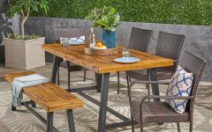16 The Best Teak and Wicker Dining Sets