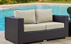 2024 Popular Provencher Patio Loveseats with Cushions