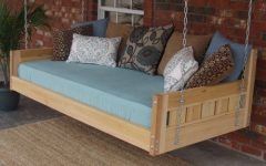2024 Popular Country Style Hanging Daybed Swings