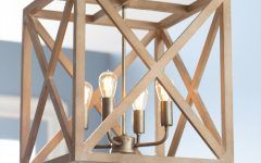 20 Ideas of William 4-light Lantern Square / Rectangle Pendants