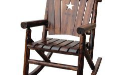 Wooden Patio Rocking Chairs