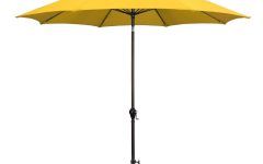 2024 Popular Yellow Sunbrella Patio Umbrellas